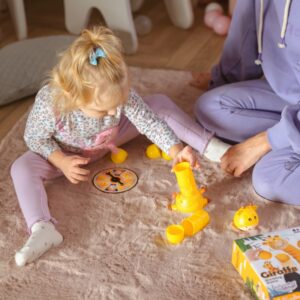 ✨zabawna gra rodzinna Żyrafka buduj wieżę z kubeczków✨