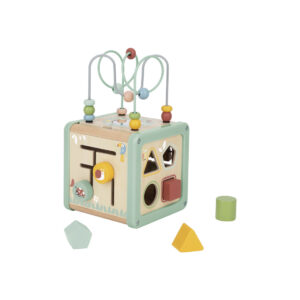 ✨pastelowa kostka aktywności – drewniany edukacyjny sorter 5w1 ✨
