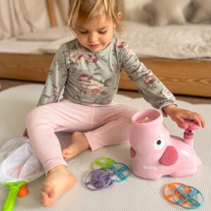 ✨złap frisbee! – słoń katapulta, gra zręcznościowa dla całej rodziny✨