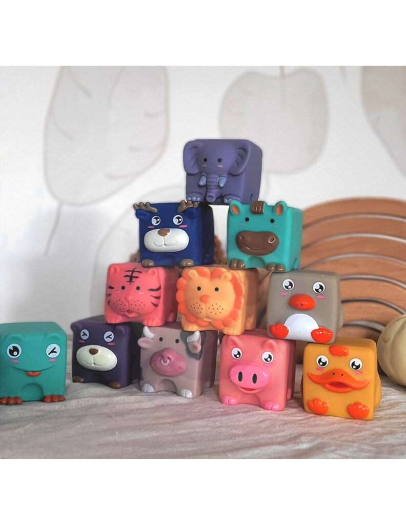 ✨miękkie klocki sensoryczne – pierwsza układanka dla dziecka 12m+✨