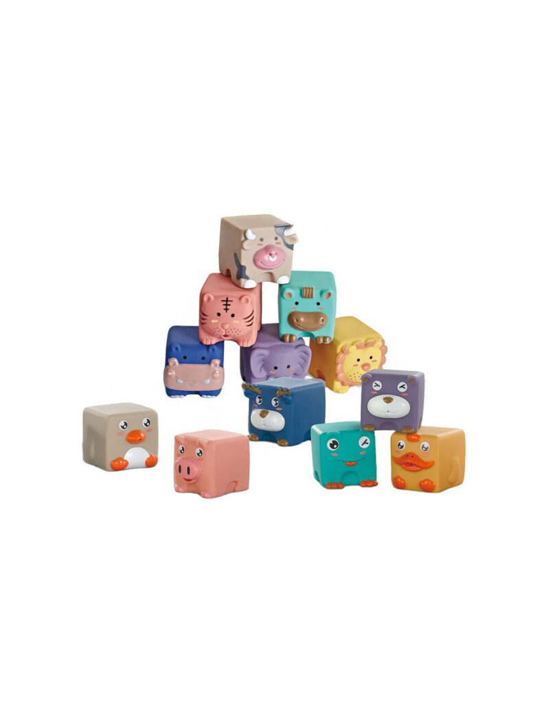 ✨miękkie klocki sensoryczne – pierwsza układanka dla dziecka 12m+✨