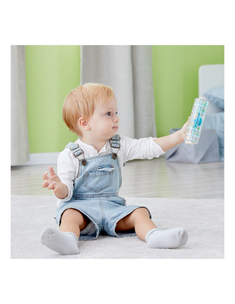 deszczownica drewniana grzeczotka– kojący dźwięk deszczu 🌧️ zabawka sensoryczna