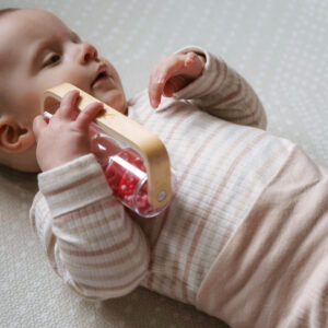 ✨deszczownica drewniana grzeczotka– kojący dźwięk deszczu 🌧️ zabawka sensoryczna✨