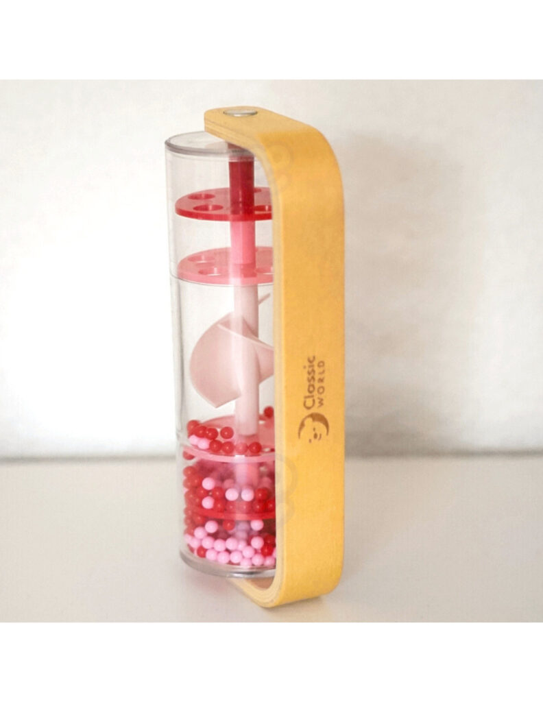 ✨deszczownica drewniana grzeczotka– kojący dźwięk deszczu 🌧️ zabawka sensoryczna✨