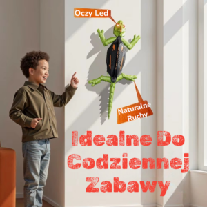 ✨gekonix 360 robot jaszczurka rc – jeździ po Ścianach i suficie✨