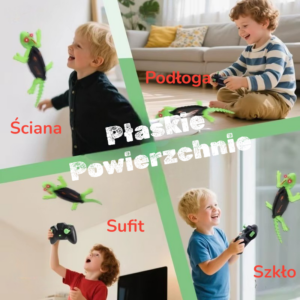 ✨gekonix 360 robot jaszczurka rc – jeździ po Ścianach i suficie✨