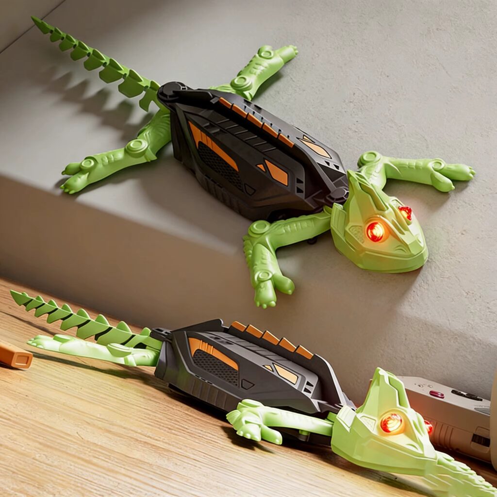 ✨gekonix 360 robot jaszczurka rc – jeździ po Ścianach i suficie✨